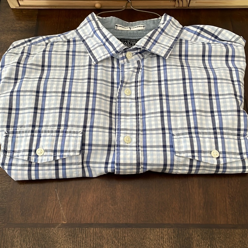 Nice Nautical short sleeve button-down